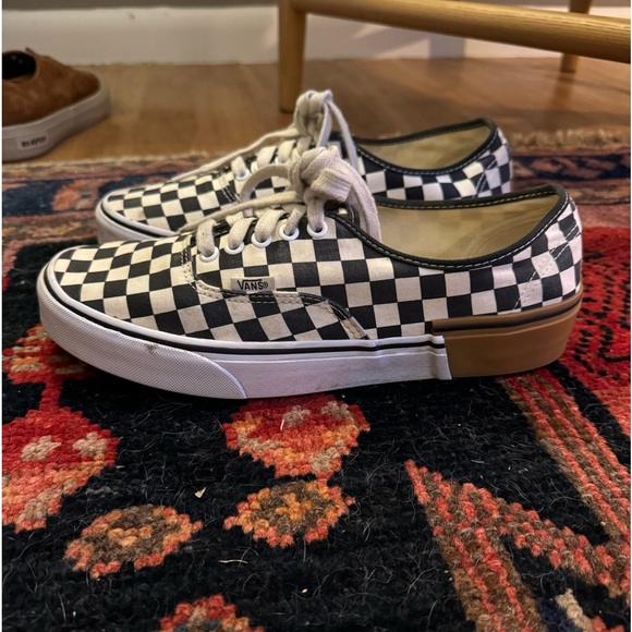 NWOT Vans Gum Block Checkerboard Sneaker - Picture 6 of 7